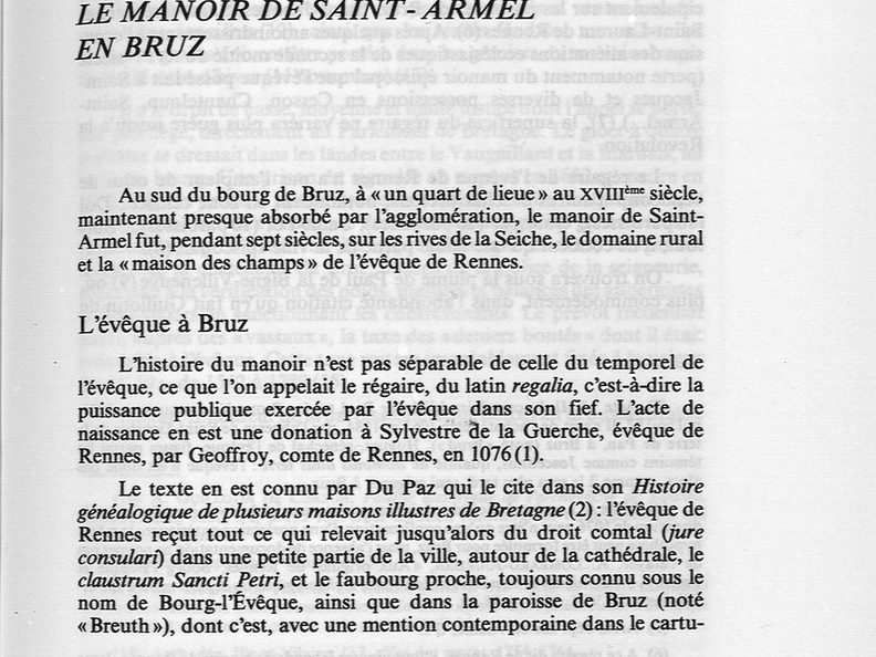 Le Manoir de Saint-Armel en Bruz Bruno Isbled